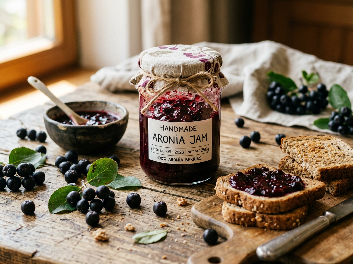 Page: Przetwory > LOKALNY SKLEP - Zakupy z dostawą do domu | Poznań. Context: ARONIA DO DESERÓW 200g