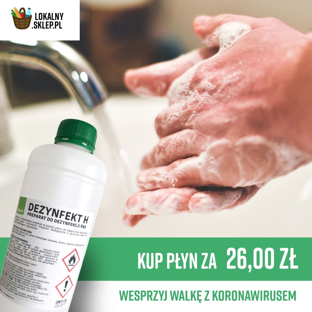 Nowy produkt: płyn do dezynfekcji rąk!